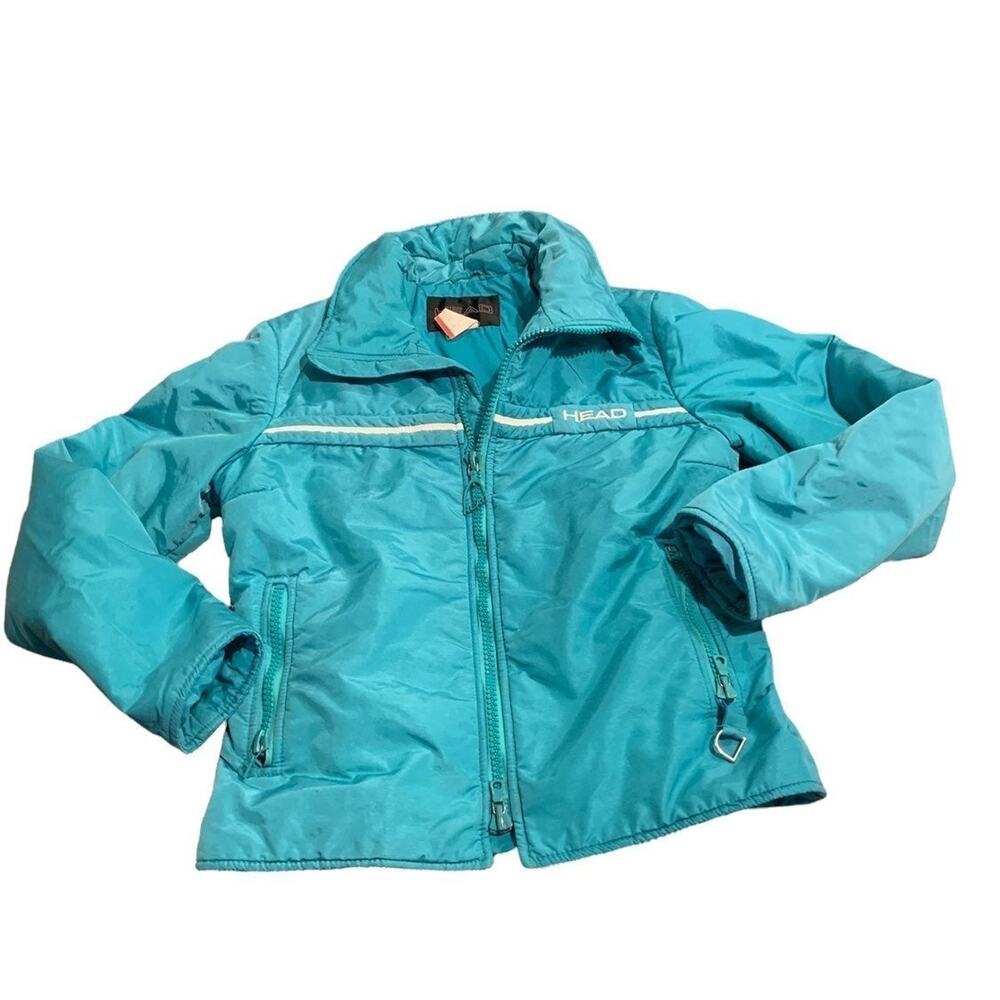HEAD Vintage Women’s Turquoise Ski Jacket Size 12